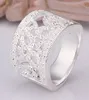 925 sterling Silver Woman Ring New Design Fashion Style Girl Beautiful Pretty Cluster Rings Party Gift