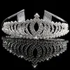 Bridal Tiaras With Rhinestones Wedding Jewelry Girls Headpieces Birthday Party Performance Pageant Crystal Crowns Wedding Accessories #BW-T006