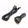 3.1A Dual USB Car Charger och Micro USB -kabel för TomTom Go 40 50 51 60 61 500 600 5000 5100 6000 6100 via 1405 1435 1505 1605 GPS