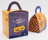 Boîtes d'halloween en gros, lot de 100 pièces pour 1 boîte à cupcakes avec poignée 9 39 311cm, 2 styles, boîte à gâteaux, petits biscuits, boîte cadeau