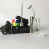 Domeless enail for hookah shisha electric e nail dab rigs for WAX oil dab heating coil with titanium nail glass bong DHL