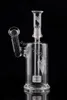 Hitman Mini Glass Bongs plataformas de petróleo Gaiola em linha perc Cachimbo para fumar Dab Rigs Cachimbos de água Bong com junta macho de 14,4 mm