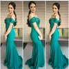 One PCS Bury Sparkly Sequined Mermaid Bridesmaid Off The Shoulder Best Wedding Party Dresses Blush Pink Maid of Honor Gowns 2024