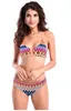 Nuova estate 2016 Bikini sexy costume da bagno donna fasciatura costumi da bagno triangolo bikini set costumi da bagno da donna beachwear