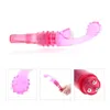 2pcs Waterproof G-Spot Vibrating Dildo Clitoral Vibrator Massager Sex Toy #R92