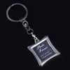 Fotolijst Sleutelhanger Handtas Metalen Sleutelhanger Reclame Gift Trinket voor Mannen Vrouwen Accepteren Logo