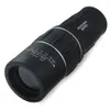 Telescopio Monocular de doble enfoque 16x52, lentes ópticas con Zoom, binoculares, lentes de revestimiento, lente óptica de doble enfoque, visión diurna