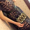 2016 Newest Fashion Evening Bags Luxury Beaded Crystals Stone Black Attractive Hand Bag Shoulder Bags Clutch High Quality