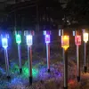 Lampade solari a LED Luci solari a LED per esterni impermeabili Luci a LED in acciaio inossidabile per paesaggi da giardino Luce da giardino Luce solare da giardino MYY