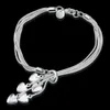 Bracelets pour femme en argent Sterling 925, chaîne FiveLine avec Bracelet FiveHeart, cadeau d'anniversaire pour Her17812787564586