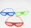 Halloween Led Shutter Glasses Full Light Shutter Glasses Star Square Clover Love Glass Fashion For Club Party