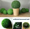 artificial boxwood balls