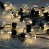 Halloween Novel 20 LED G45 Globe Connectable Festoon Party Ball String Lamps LED Christmas Lights Fairy Wedding Garden Pendant G265T