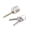Professionell lås plockar t-lås synlig övning hänglås lås plocka verktygslås träningstränare Välj för låssmed med två nycklar