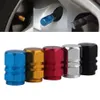 4pcs/lot Colorful Theftproof Aluminum Metal Car Wheel Tire Valves Tyre Stem Air Caps Airtight Cover for Car Moto Bike Bicyle Universal