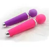 Super krachtige orale clit vibrators voor vrouwen USB oplaadbare AV Magic Wand Vibrator Massager volwassen seksspeeltjes voor vrouw5147211