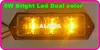 Bright Dual Color 6LEDS * 3W Bilstjärna Varningsljus, Lastbil Ljus, Lightheads, Polisljus, Vattentät