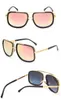 Whole-oculos 2016 Nouveau luxe surdimensionné carré miroir alliage lunettes de soleil hommes Vintage lunettes de soleil femmes lunettes de soleil pour hom314I