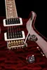 Reed Smith Private Stock 24 trastes Trans Red Guitarra Elétrica Flame Maple Top MOP Bids Inlay Gold Hardware