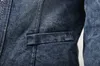 Женские куртки Оптовая продажа - 2021 тонкий джинсовый верхней одежды Классические горный хрусталь блестки ретро женщины с заклепками женские куртки1