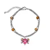 Hot sale 12 constellations crystal charm bracelets New retro bracelet & Bangles for women European bracelet Fashion Jewelry