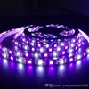 2016 LED Strip RGBW 5050 SMD 5M 300 LED RGB + Ciepły biały Mieszany Kolor PCB Czarny LED Light Lampy Wstążka Wodoodporna / Nie-wodoodporna