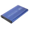 4 colores USB 2,0 2,5 "portátil IDE SATA carcasa de controlador duro carcasa externa aleación de aluminio-magnesio carcasa de controlador duro al por mayor