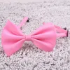 Dog Apparel Dogs Tie Adjustable Pet Grooming Accessories Rabbit Cat Bow Ties Solid Pets Bowtie Puppy Lovely Decoration Product IC597