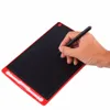 Tableta de escritura LCD de 8,5 pulgadas Tablero de dibujo Pizarra Almohadillas de escritura a mano Regalo para adultos Niños Bloc de notas sin papel Tabletas Memos con pluma mejorada