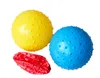 Baby fotmassage rullmassage boll uppblåsbar leksakskulmassageregenskaper Knobby Massage Balls Toy