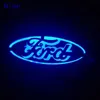 5D levou lâmpada do logotipo do carro 14,5 cm * 5,6 cm para Ford Focus Mondeo Kuga distintivo do carro lâmpada LED Auto luzes laser 3D traseira emblema etiqueta fantasma sombra luz