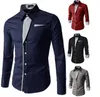 Neue formelle Business-Hemden für Herren, beiläufig, langärmelig, Hemden, Camisa Masculina, Freizeithemden, asiatische Größe M-4XL238A