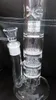 Liquidation bong en verre de 17,5 pouces avec filtre à disque en nid d'abeille 3 gaufres filtre à eau de pneu de 18 mm livraison gratuite