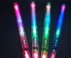 200pcs DHL iyi doğum günü hediyesi Yeni Yeni 4 Renkli LED Yanıp sönen Glow Wand Işık Parti Toptan 7 Fonksiyonlar 300pcs M120 Sticks Varış