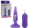 10 vibrating anus GSpot Stimulating Anal Butt Plug Silicone Jelly Dildo Sex Toy R4108348505