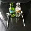 The new Coke Sprite you glass hoses Wholesale Glass Bongs Accessories, Water Pipe Smoking, Free Shipping..