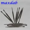 wholesale hand tools Gr2 Titanium Dabber Nail Wax Oil Picker tools For Smoking Scoop Ti Content 99% Carb cap 110mm support OEM