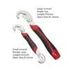 Universal wrench multifunctional rapid pipe wrench 2pcs combo tube wrench cusp hook type bibcock activity universal spanner tool