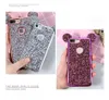 Bling Silicone Case voor iPhone 6 6S 7 7 Plus Cover 3D Cartoon Patroon Ultra Dunne Case voor iPhone7 iPhone 5 5 S SE