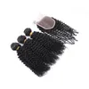 인간의 머리카락 묶음 레이스 폐쇄 폐쇄 폐쇄 100grams / PCS Bunde Bunde Brazilian Virgin Hair Sweard Sweat