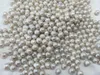 11-13mm barock naturlig pärla nakna pärlor vitgrå naturliga sötvatten pärlpärlor