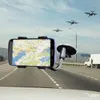 Universal 360 graden roterende lange armruitscherm mobiele telefoon auto montage beugel houderstandaard voor iPhone mobiele auto's houder ym0116