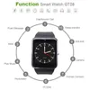 Montre intelligente Bluetooth GT08 avec emplacement pour carte SIM et montre de santé NFC pour Android Samsung et iPhone Bracelet pour smartphone Smartwatch Free DHL