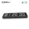 Ganxin23 pulgadas 6 dígitos Reloj de pared LED Temporizador de color LED 7 Segmento de segmento Contabilidad con control remoto 8344161