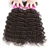 Bundles d'armure de cheveux humains brésiliens profonds 100 extensions de cheveux vierges péruviens non transformés trame de tissage de cheveux humains indiens en gros32281288