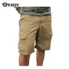 shorts de acampamento