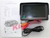WIRELESS 43quot TFT LCD MONITOR 7 Led IR REVERSING CAMERA CAR REAR VIEW KIT3625047