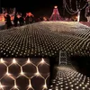 1,5 mx1.5m 96 LED 220V Net Mesh String Licht LED Strip Kerstmis/Wedding/Fairy/Gaden/Decoratieve lichten Holiday Lighting Garland