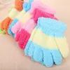Mélanger les couleurs corail cachemire bébé gants d'hiver mitaines enfants en plein air gants chauds enfants tricotés gants d'hiver pour enfants 9824421