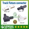 EPACKET LED TRACK LIGHT REAr Connector för trådar Höger vinkel Horisontell kommersiell spårbelysningsarmaturer Aluminiumtillbehör